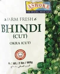 Frozen Bhindi(cut), 0,34 kg