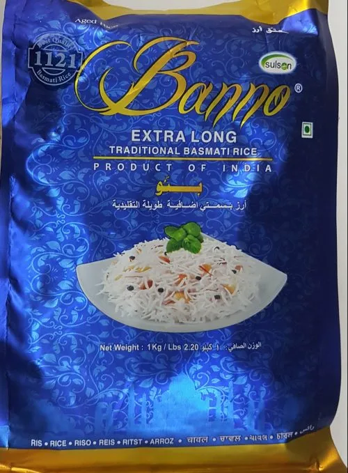 Banno Basmati Rice-blue, 2 kg