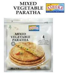 Frozen Mixed Vegetables Paratha, 6 pcs
