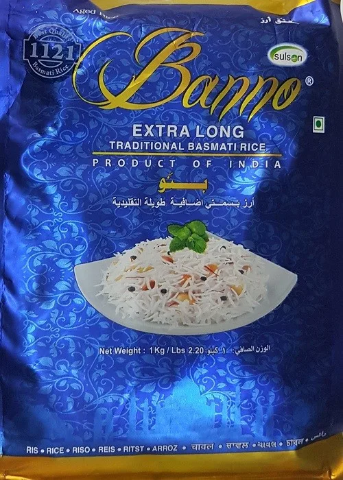 Banno Basmati Rice-blue, 1000 g