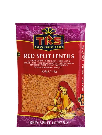 Red Split Lentils, 500 g