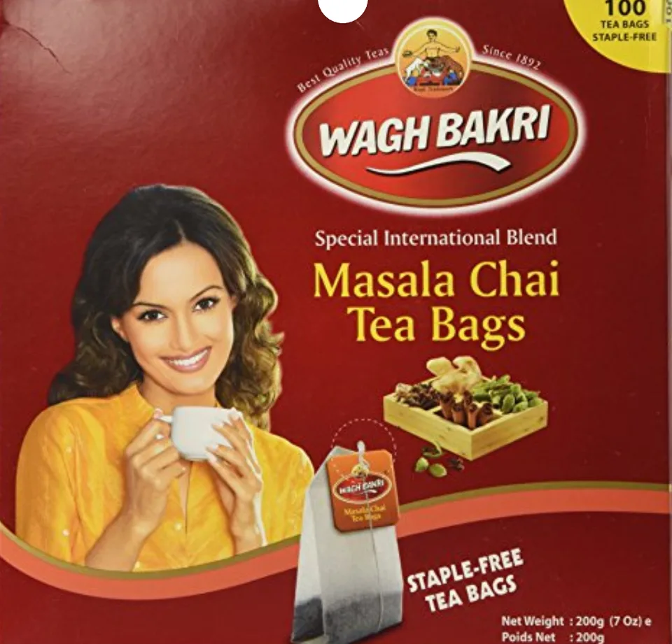 Wagh Bakri (WB) Masala Tea, 100 bags