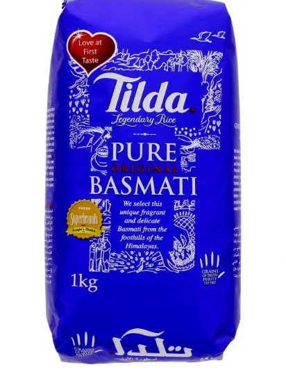 Tilda Pure Original Basmati Rice, 1 kg