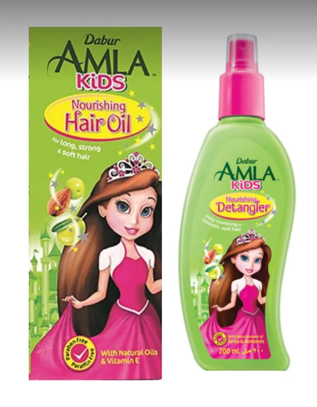 Dabur Amla Kids vitamin-E enriched hair oil, 200 ml