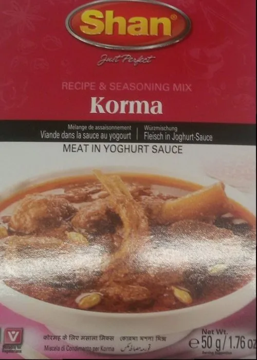 Shan Korma masala
