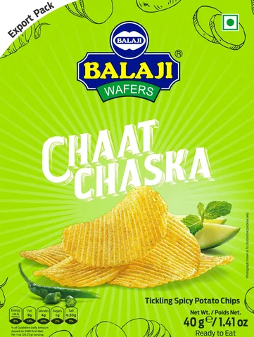 Balaji Chaat Chaska Potato Chips, 135 g