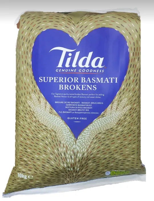 Tilda Broken Basmati Rice, 10 kg