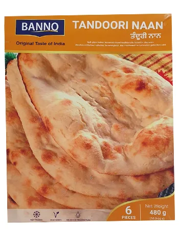 Frozen Tandoori Naan, 6 Stk.