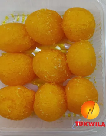 Desi Orange Chamcham (Orange rasgulla), 400 g