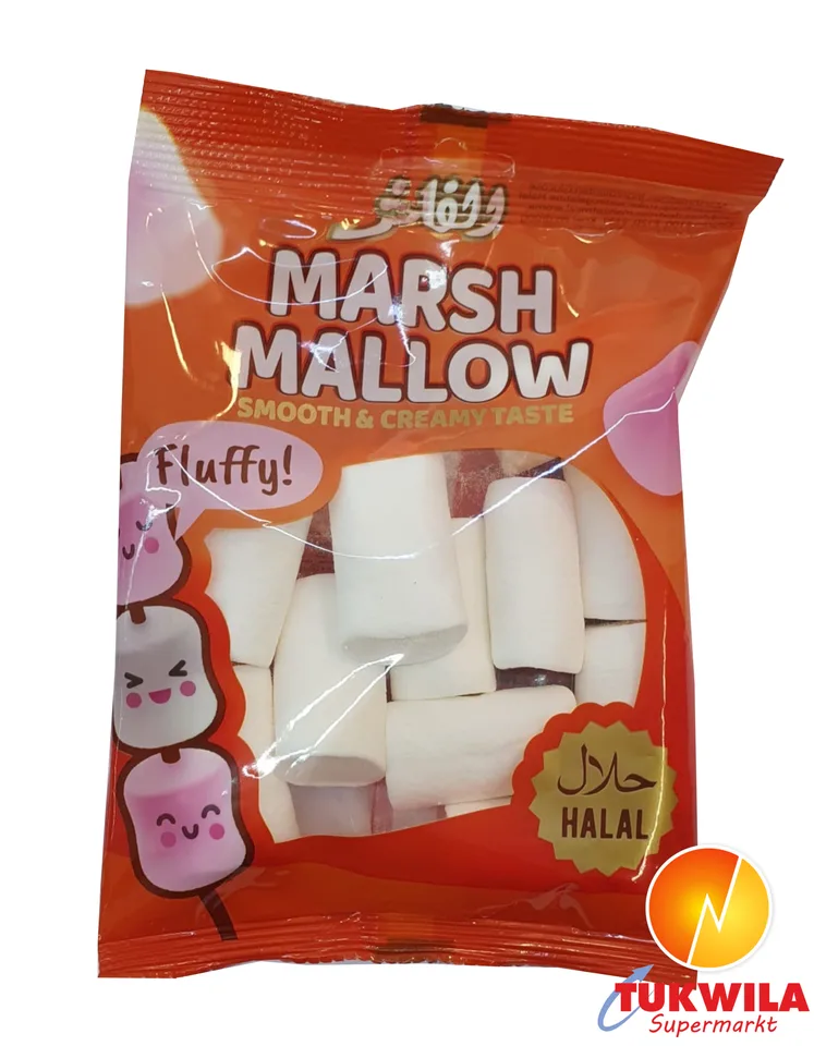 Marsh Mallow-orange, 65 g