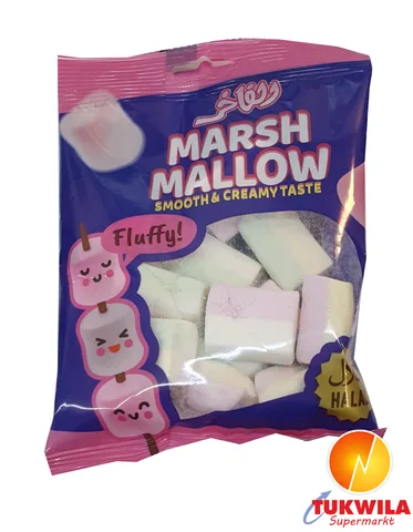 Marsh Mallow-pink Strawberry, 65 g