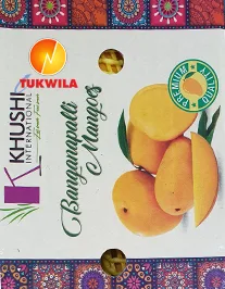 Khushi BADAMi Desi Sweet Tasty Mango, 4 Stk.