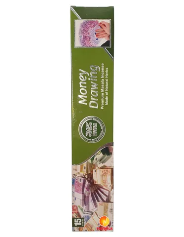 Money Drawing refreshing Agarbatti, 15 pcs