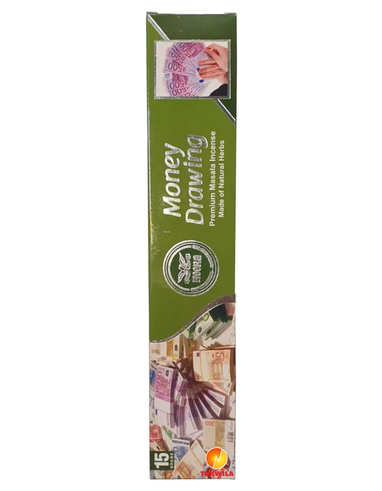 Money Drawing refreshing Agarbatti, 15 pcs