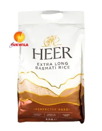 Heer Basmati extra long grain Rice, 5 kg