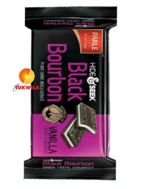 Parle Hide & Seek Black BOURBON-Vanilla Biscuits, 112 g