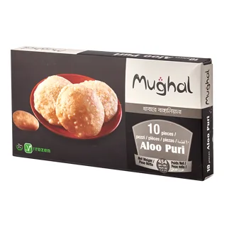Frozen Ready Aloo Puri, 10 pcs