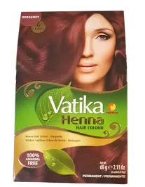 Vatika Henna Burgundy-brown, 6 pkt