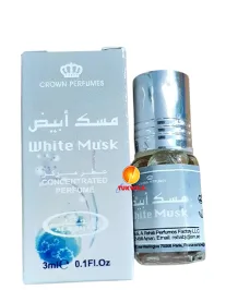 White Musk Atar Perfume, 3 ml