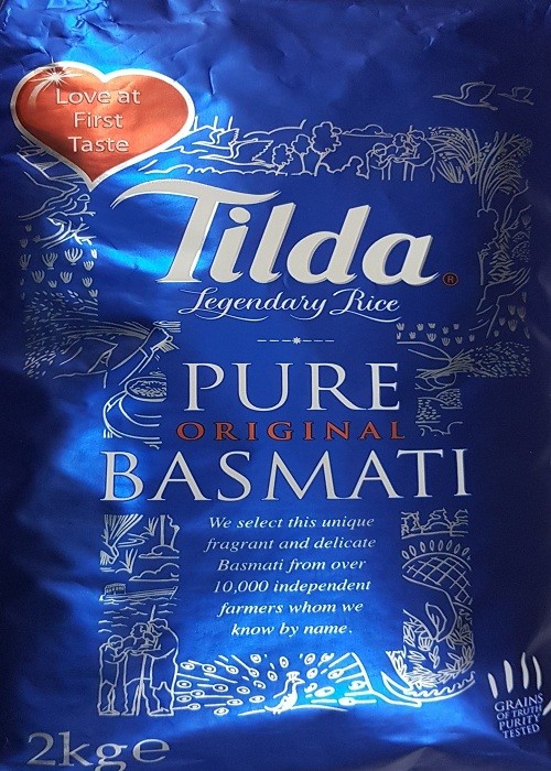 Tilda Pura Original Basmati 2kg