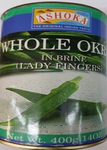Whole Okra, Bhindi in Tin-Tukwila Online Store
