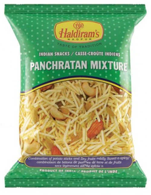 Haldiram's Panchratan mixture, وجبات خفيفة, Indische Snacks, 200g ...