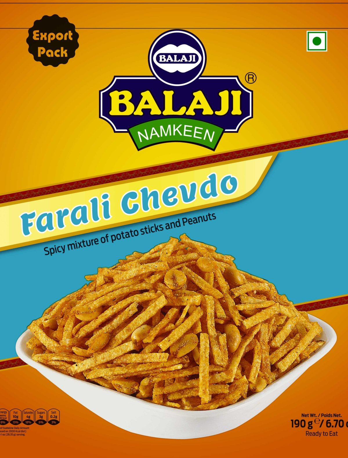 Masala Sev Murmura, Balaji Gujrati Snacks, Jal Muri, 250g - Tukwila ...