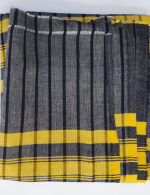 Gamcha Desi Towel-Schal_black-yellow-check_Tukwila online Market in Germany