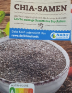 Chia seeds, Cia, Chia samen, Salvia hispanica- Tukwila Supermarket in Germany