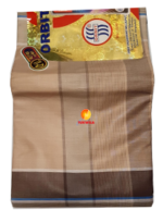 Orbit lungi Brown- brown Blue Check- 5 Haat_2.5m- Tukwila Online Supermarket Store in Germany-b